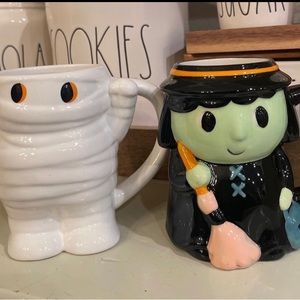 Halloween Target Mug bundle- Witch, Mummy & Ghost